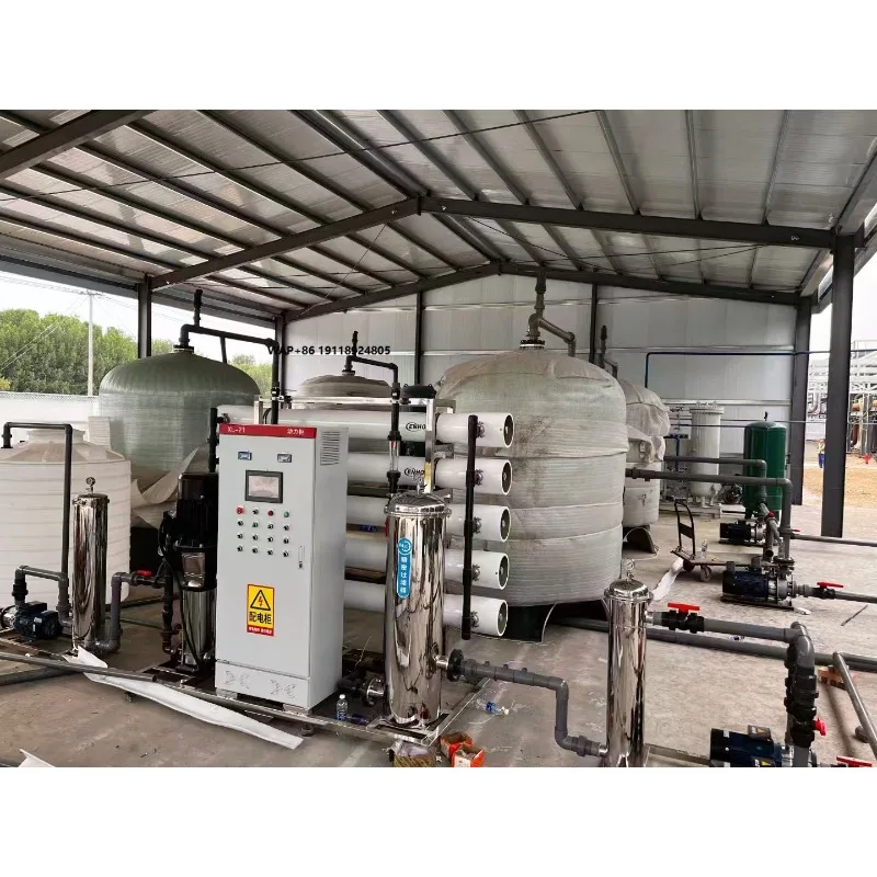 Containerized Seawater Desalination Plant Custom Salt Water Treatment Station Large Capacity Brackish Water Treatment Machine