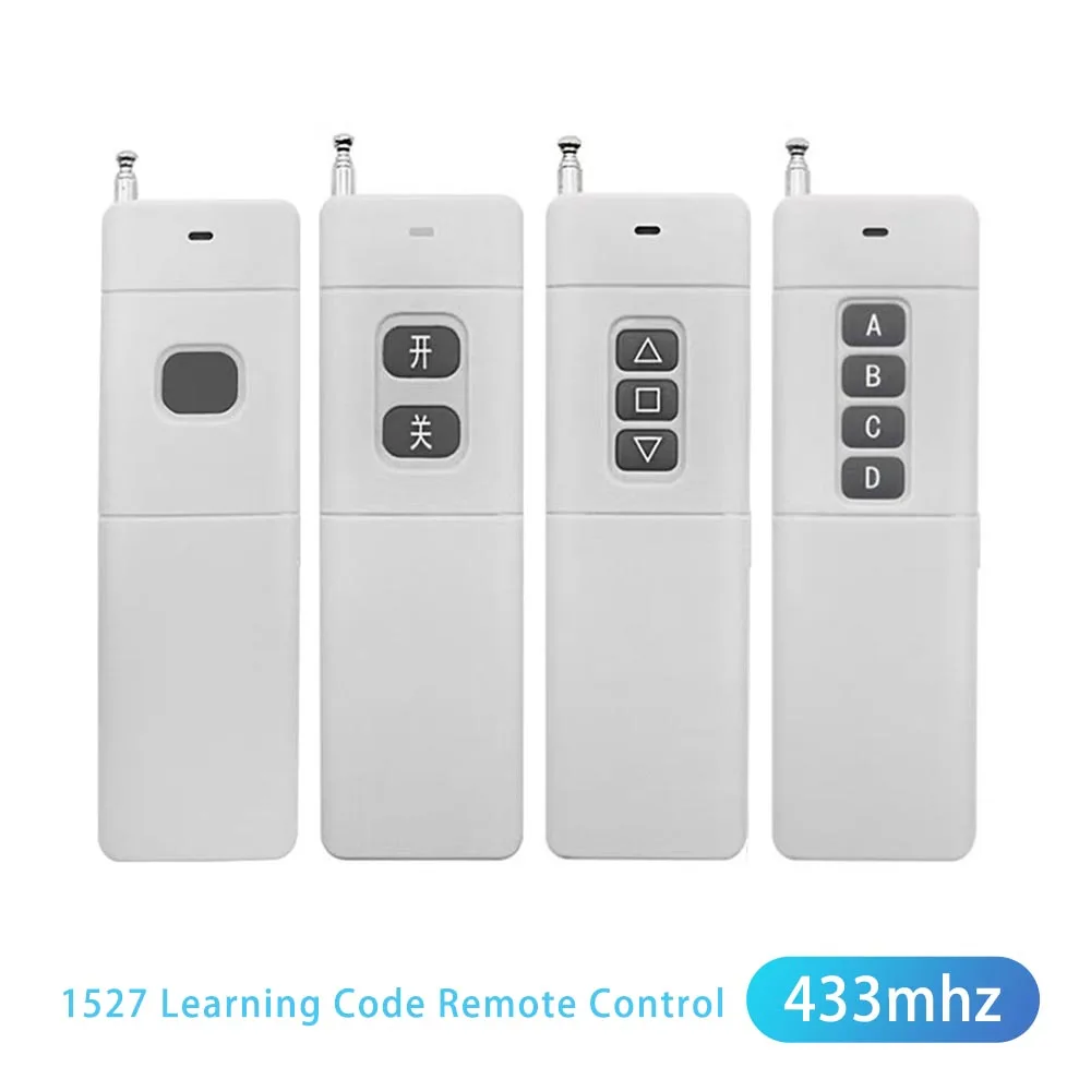 3000m ultra-long distance radio frequency remote control Garage door LED high power receiver transmitter lift boat 433Mhz