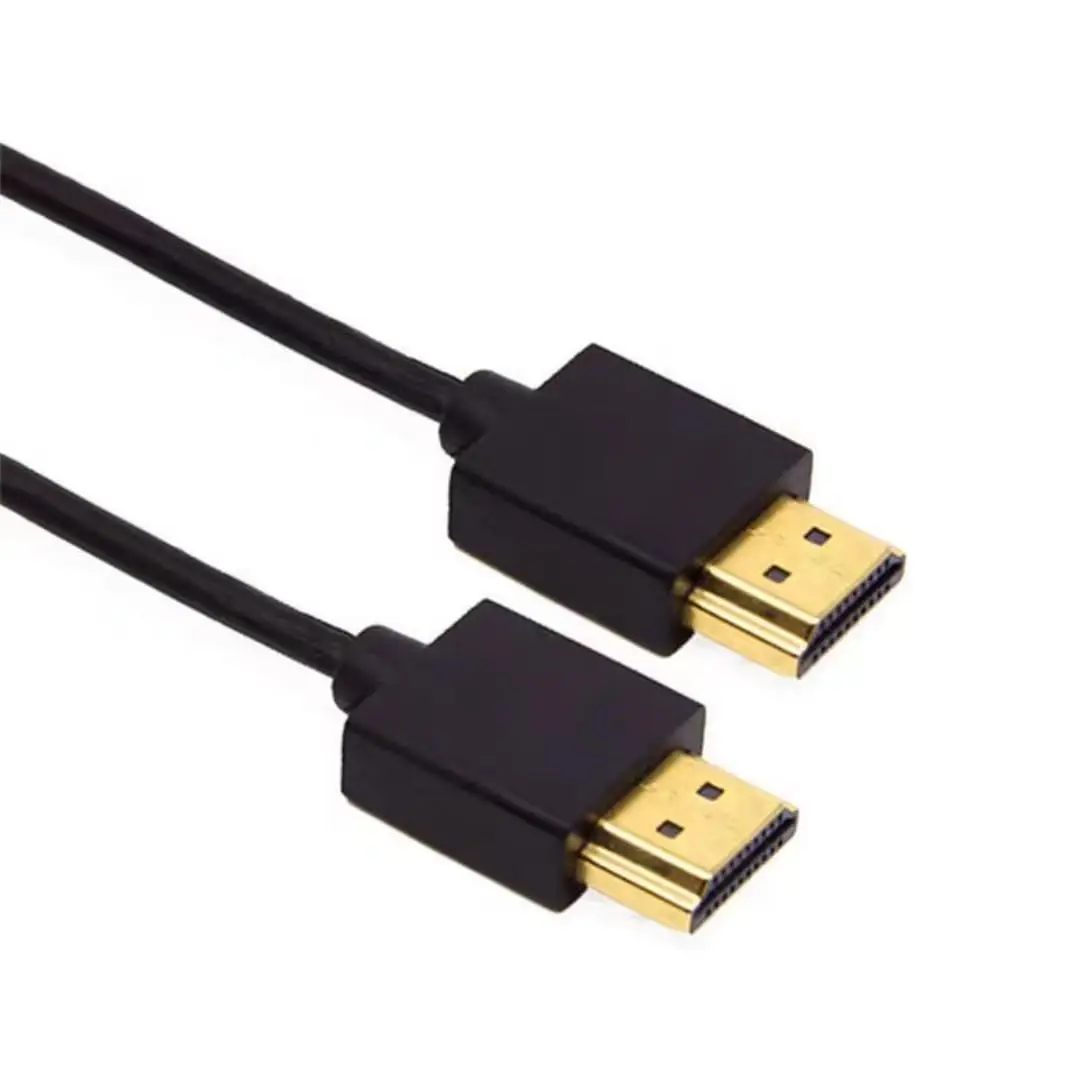 Ultra Thin HDTV Cable 4K 60Hz High Speed Slim HDMI 2.0 OD 3.2mm Audio Video Cable 0.3 1m 1.5m 2m 3m 5m for HDTV Laptop Projector
