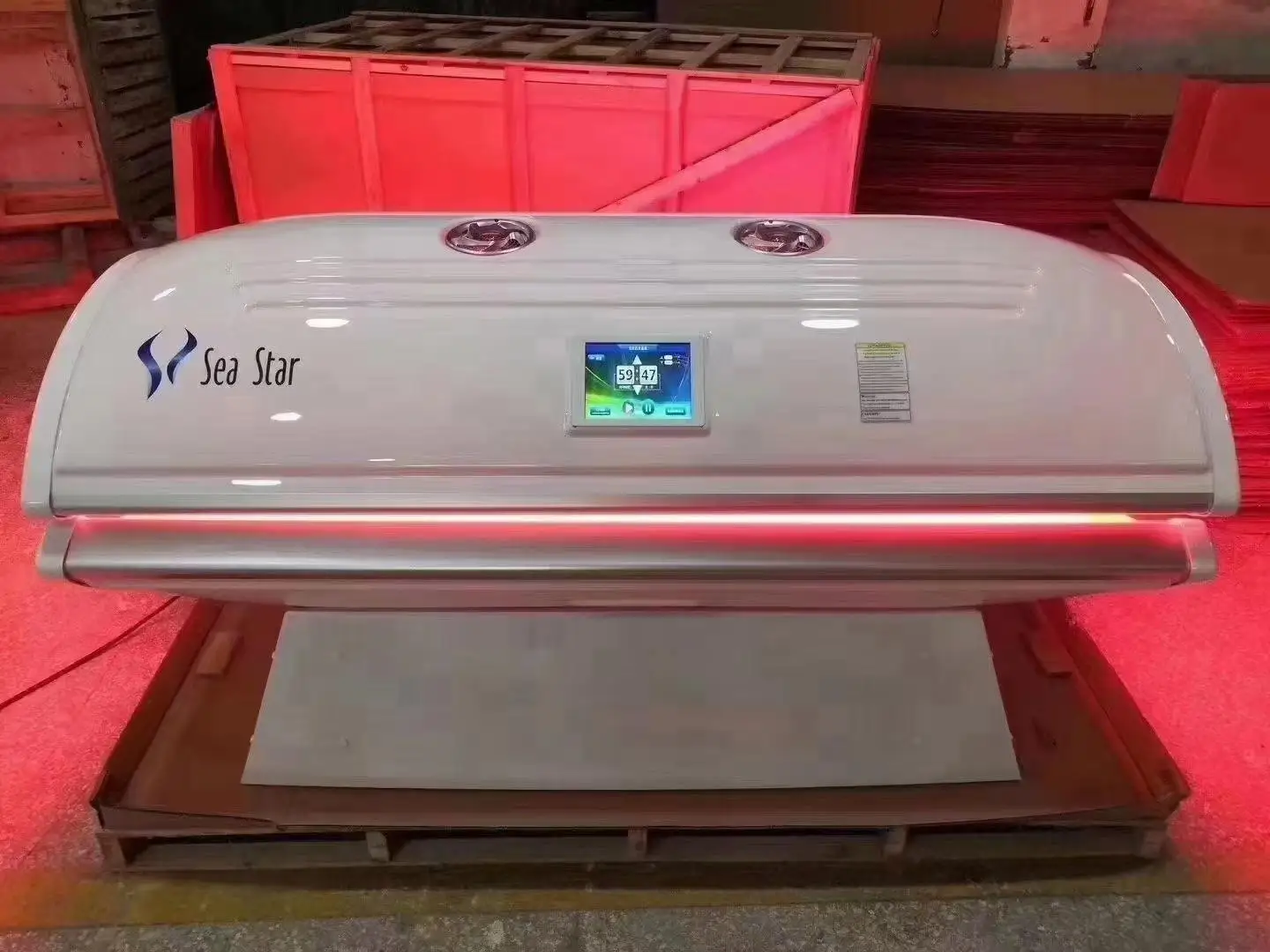 Spa Collagen Tanning Dental Irrigator Bed Full Body Contouring Red Light Spa Capsule Infrared LED Red Light Therapy Bed Pulse