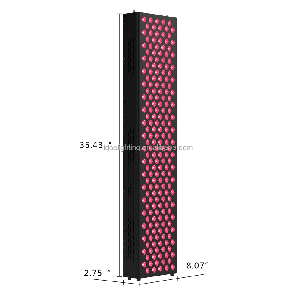 LCD 9 Wavelengths 1050Nm 935Nm 850Nm 760Nm 670Nm 630Nm 485Nm 405Nm 385Nm Full Body Led Face Light Therapy Infrared Light Panel