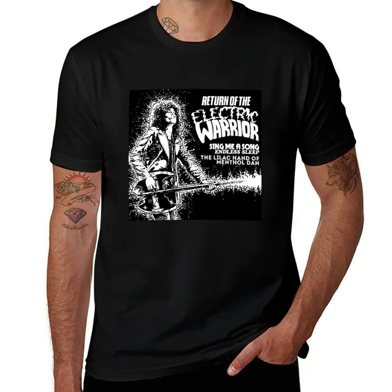 Marc Return Of The Electric Warrior Bolan , Rock Singer Marc s T-Shirt Sports Casual Breathable Tee Shirt
