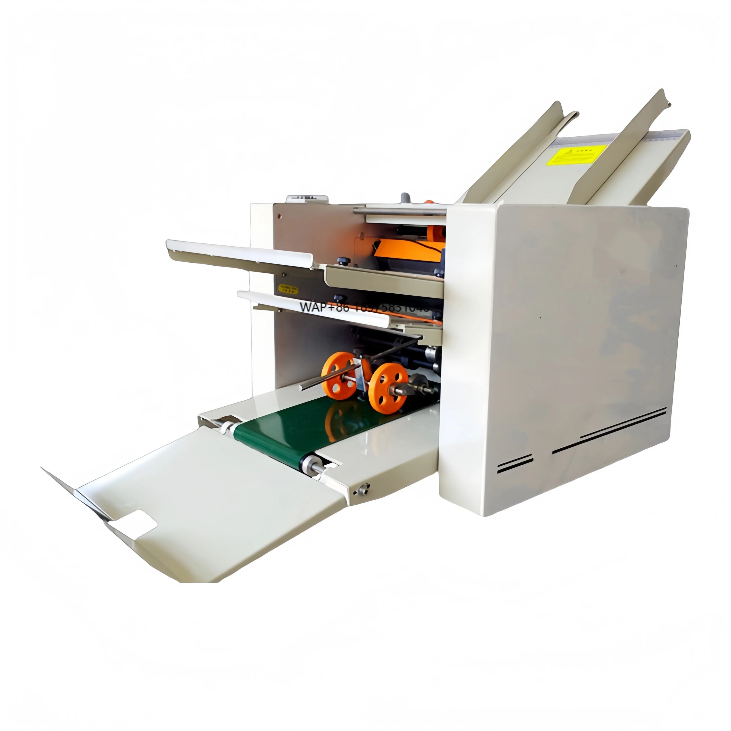 Automatic High Speed Desktop Electric Paper Sheet Folder Leaflet Folder Making Book Booklet Brochure Maker Paper Folding Machine