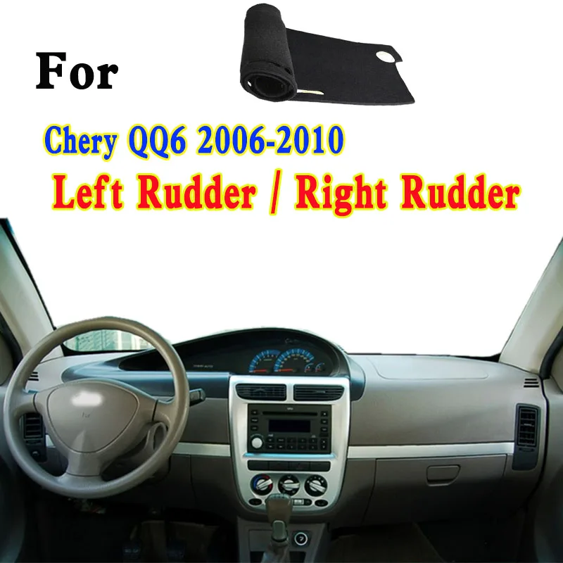 For Chery QQ6 Jaggi S21 2006-2010 Accessories Dashmat Dashboard Cover Instrument Panel Insulation Sunscreen Protective Pad