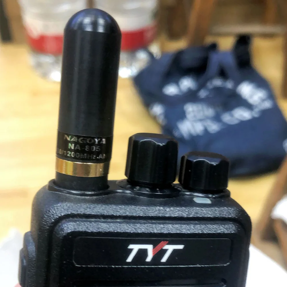 100% Original Nagoya NA-805 SMA-M Mini Handheld Antenna 144/430/1200MHz for TYT TH-UV8000D  Two Way Radio