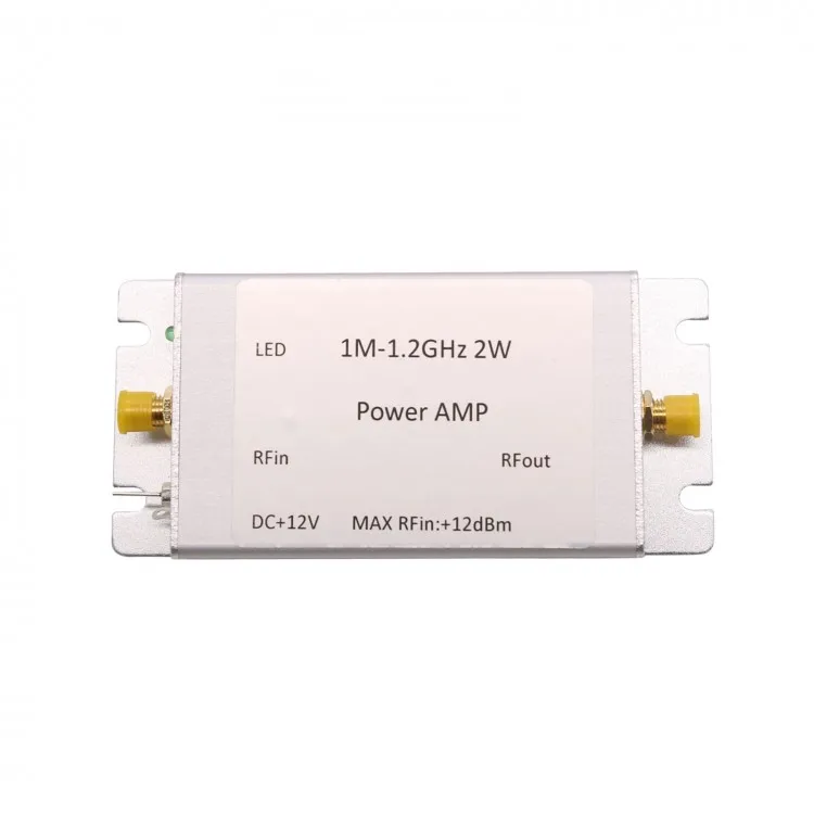1M-1200MHz 2W Broadband RF Power Amplifier HF FM VHF UHF RF Power Amplifier