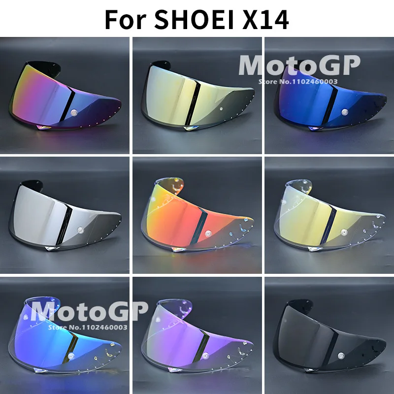 Helmet Visor for SHOEI X14 X-14 Z7 Z-7 CWR-1 NXR RF-1200 X-spirit Model Motorcycle Helmet Visor X14 Motor Bike Accessories Parts