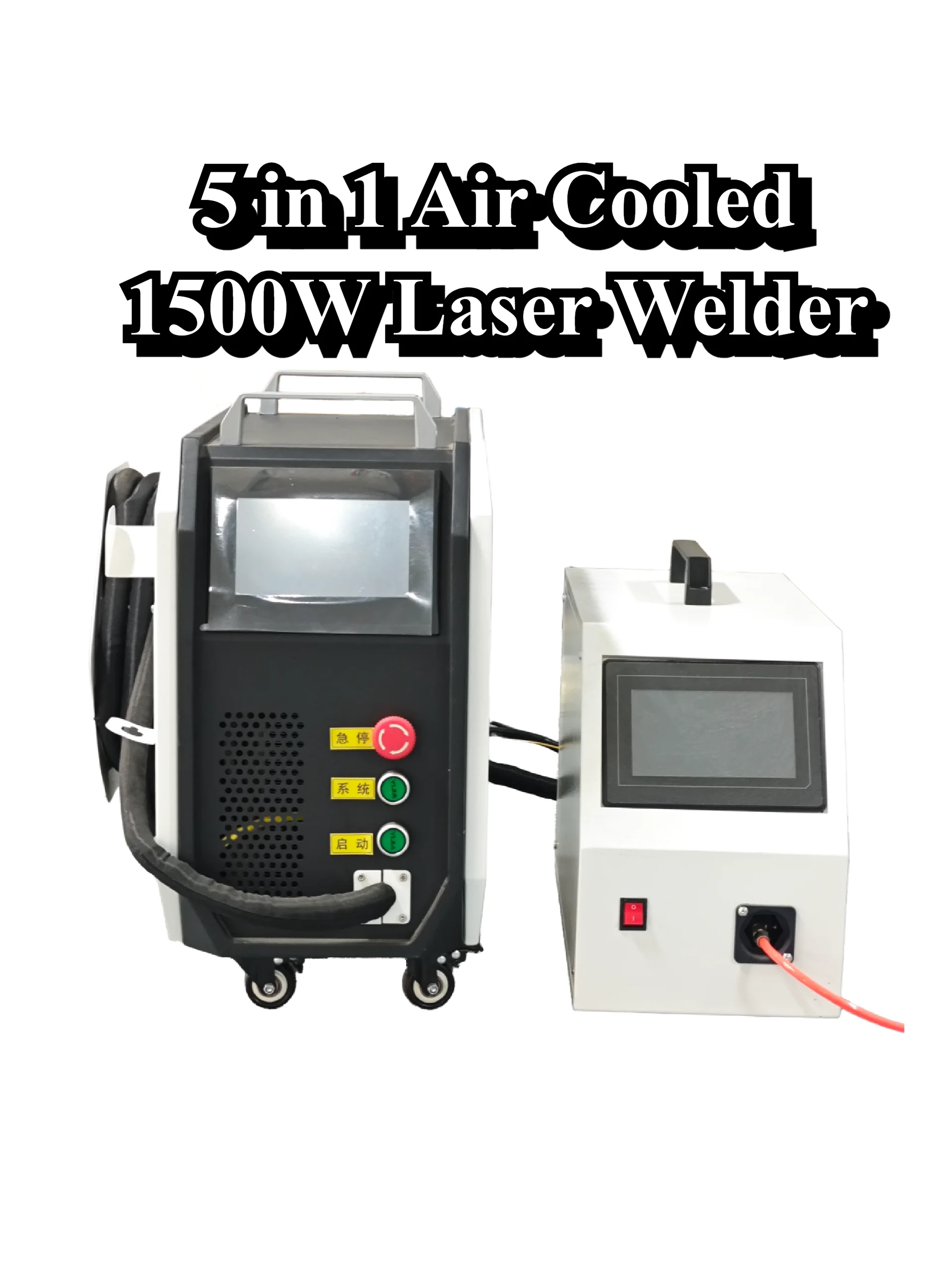 5-in-1 Raycus/Rlaser Metal  800W 1200W 1500W Air Cooled Easy Operate Portable Laser Welding Machine for Lithium Battery