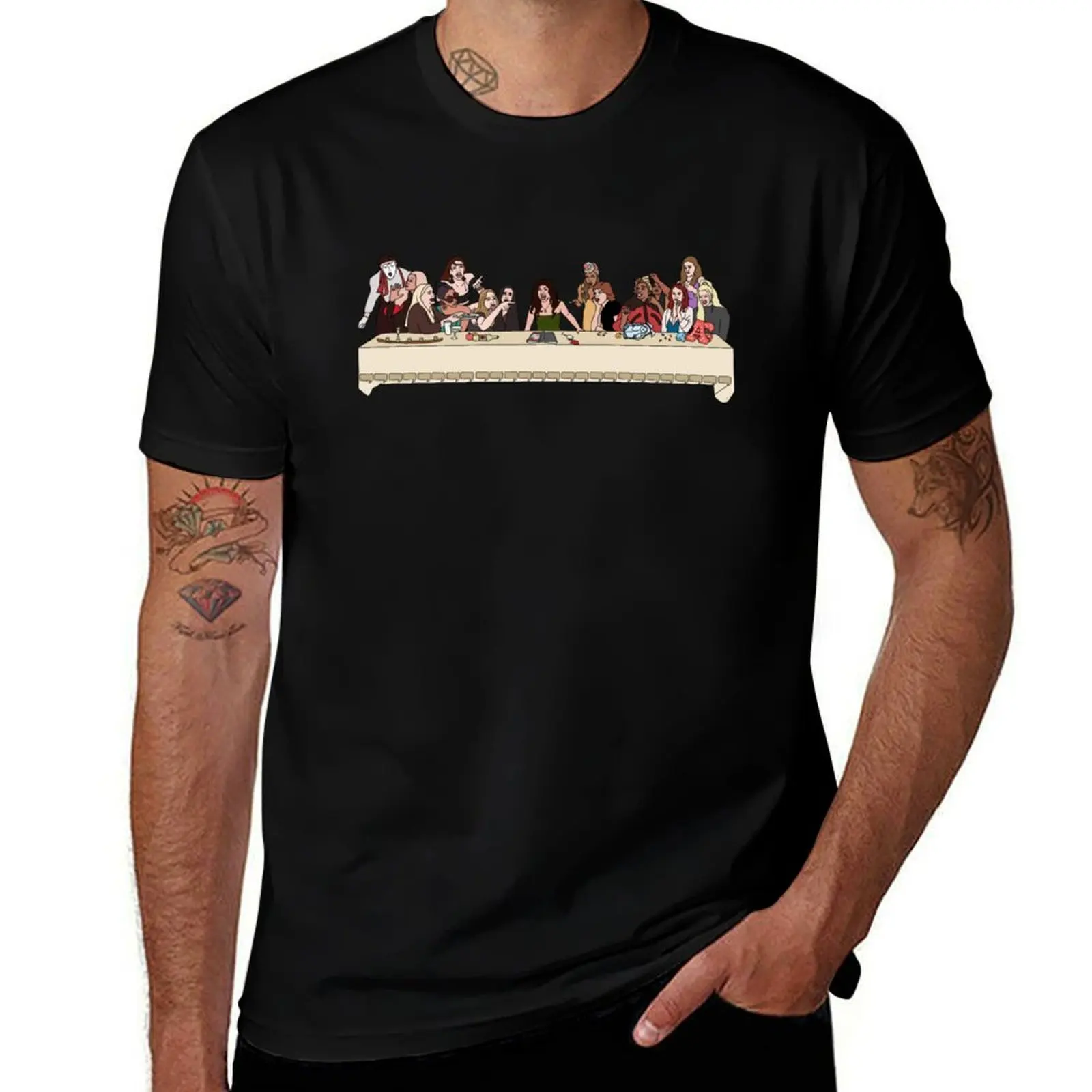 The Last Supper of the Real Housewives T-Shirt Lightweight Hiking T-Shirt