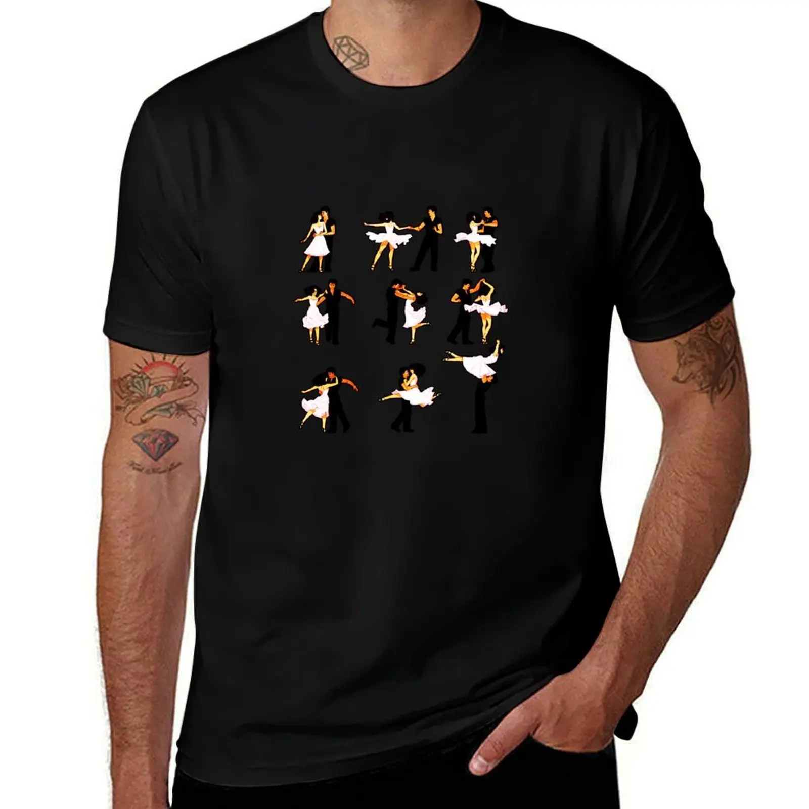 the real art from seniman dirty dancing T-Shirt Long Lasting Casual T-Shirt