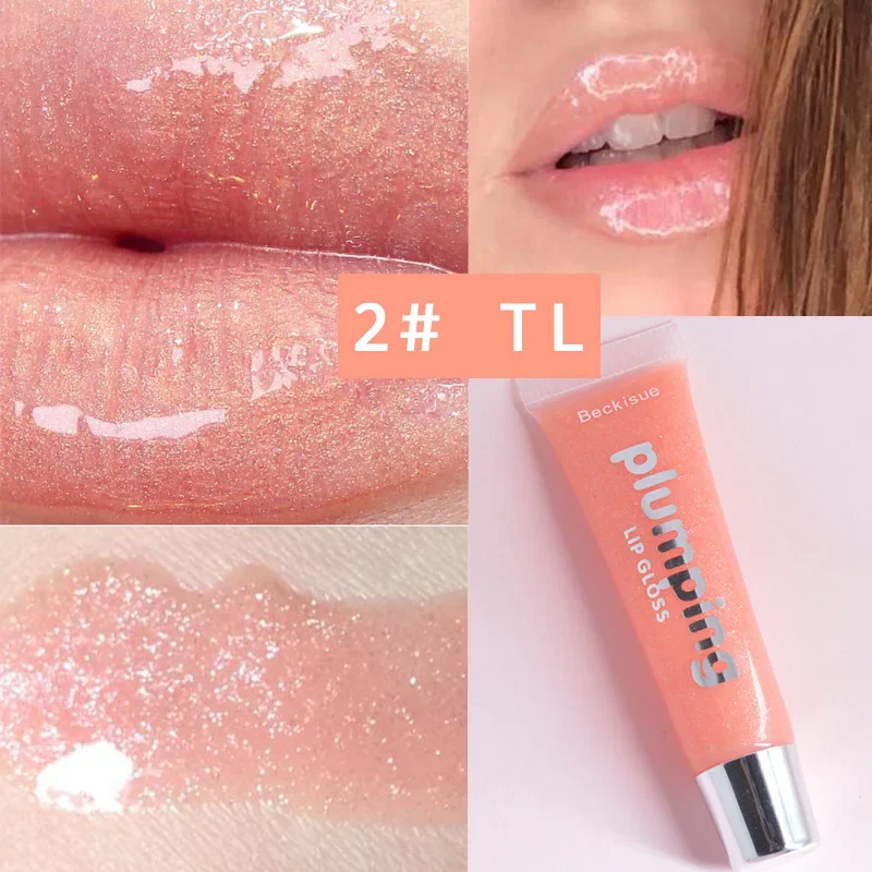 Beckisue real lip augmentation big mouth lip augmentation Lasting Lip Plumper Serum Moisturizing Brighten