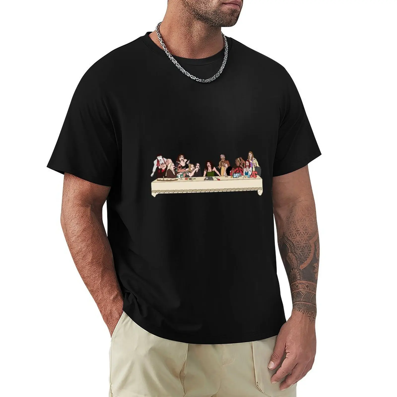 The Last Supper of the Real Housewives120 T-Shirt Big and Tall Loose Fit T-Shirt
