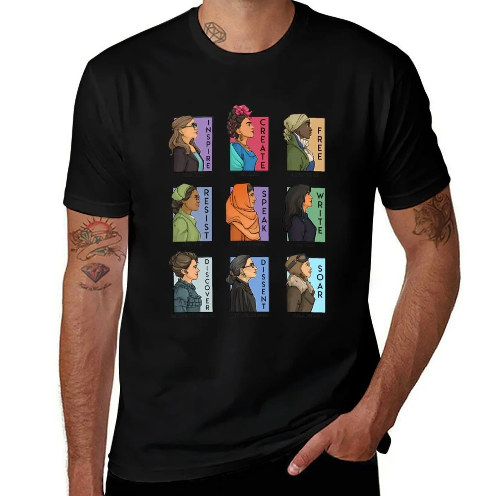 She Series Real Women - Version 1 T-Shirt Long Lasting Casual T-Shirt
