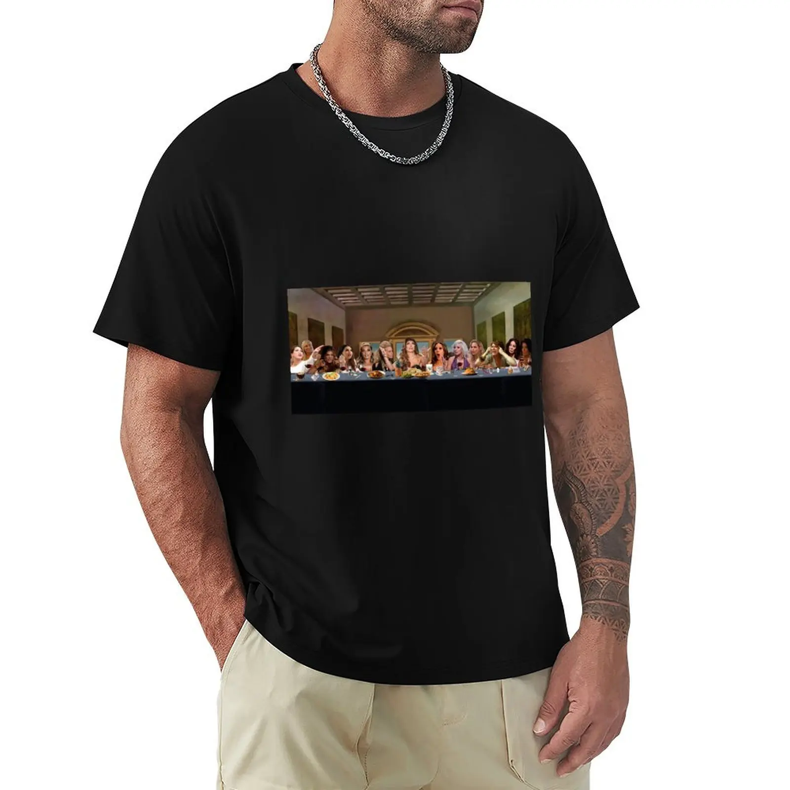 The Ultimate Real Housewives of New Jersey Last Supper T-Shirt Urban Casual Loose Fit Tee