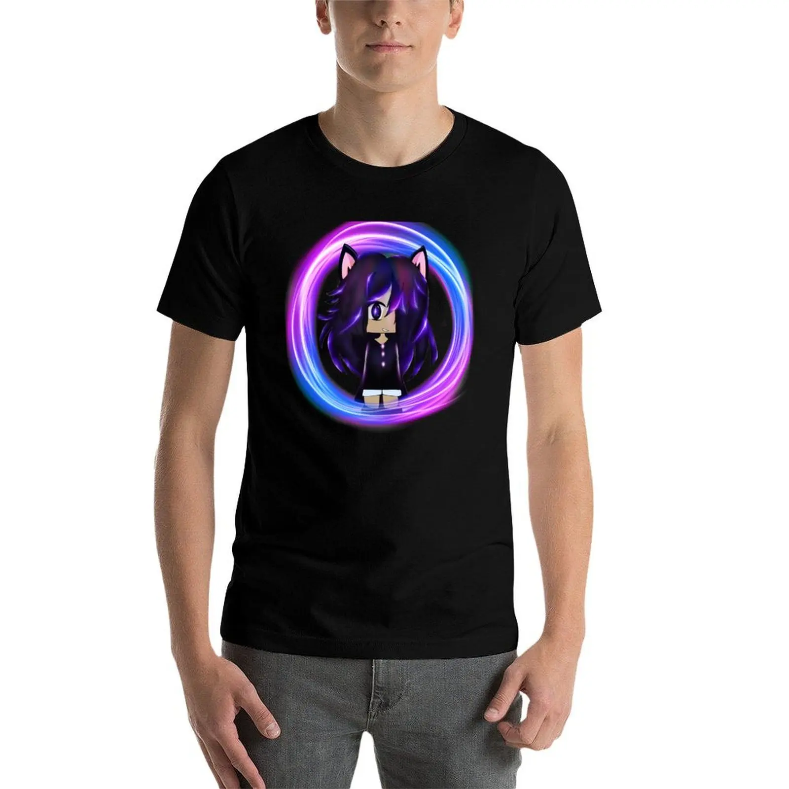 Gacha portal to the real life T-Shirt Long Lasting Casual T-Shirt