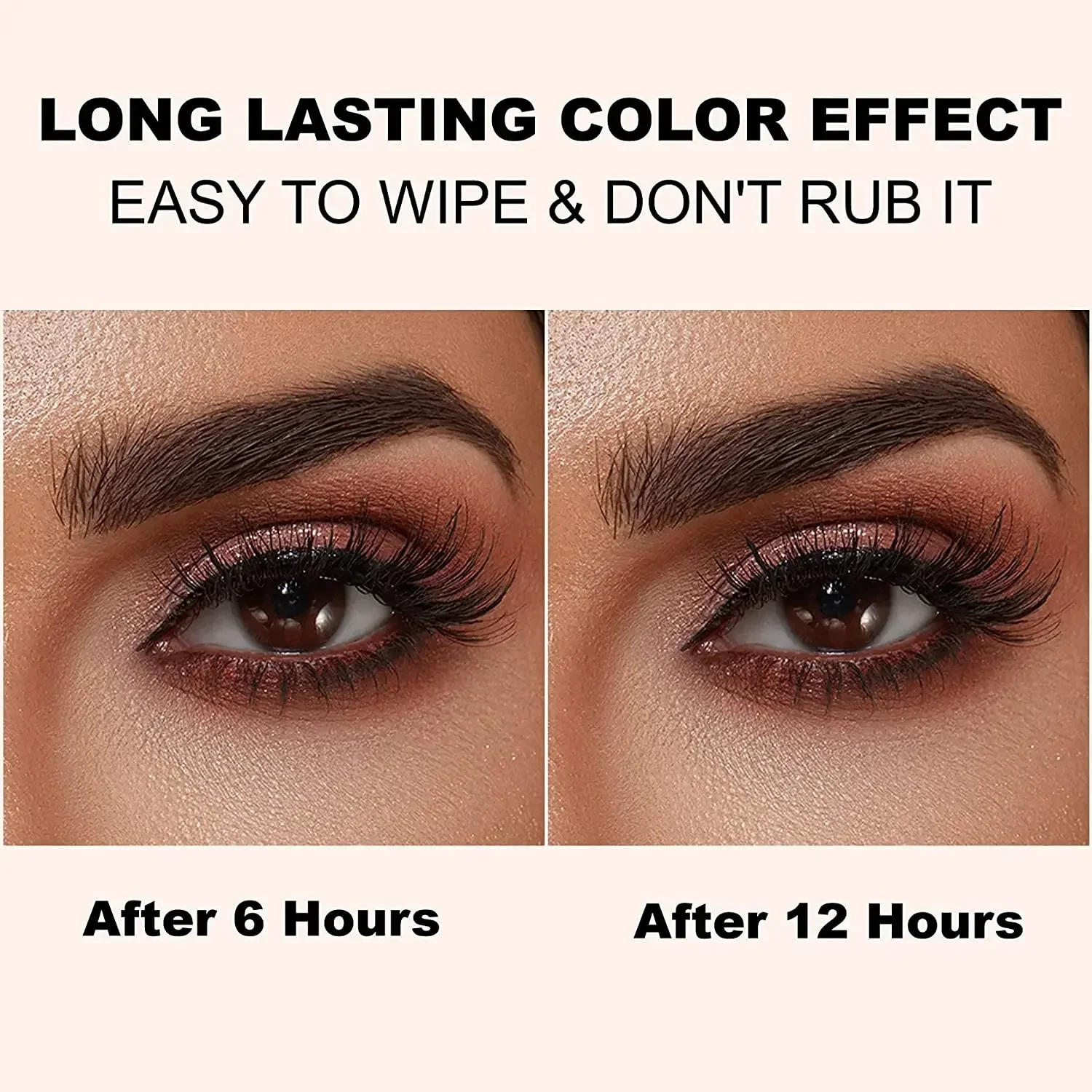 2 Pack 4 Point Eyebrow Pen 4 Prong Tip Eyebrow Pen 4 Fork Eyebrow Pencil Waterproof Liquid Eyebrow Pencil Long Lasting Like Real