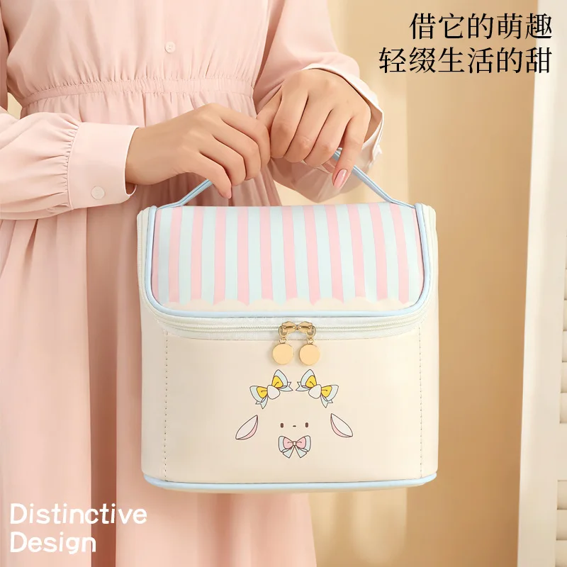 Small house cosmetic bag large capacity high value portable waterproof travel storage bag fun toilet bag storage