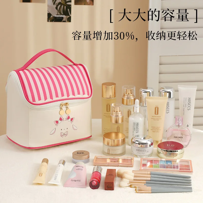Small house cosmetic bag large capacity high value portable waterproof travel storage bag fun toilet bag storage