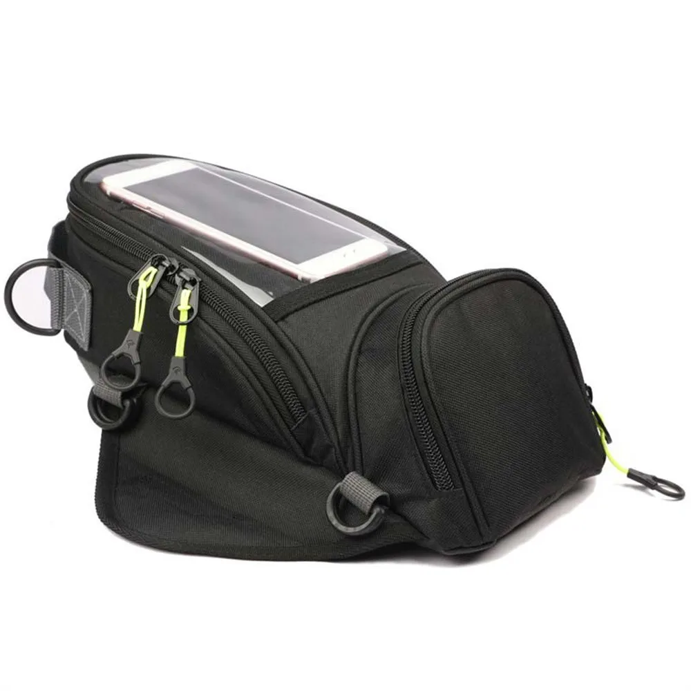 Motorcycle Oil Tank Storage Bag Touch Screen Phone Navigation Pocket Portable Multifunctional Fuel Tank Carry Pack Riding Parts