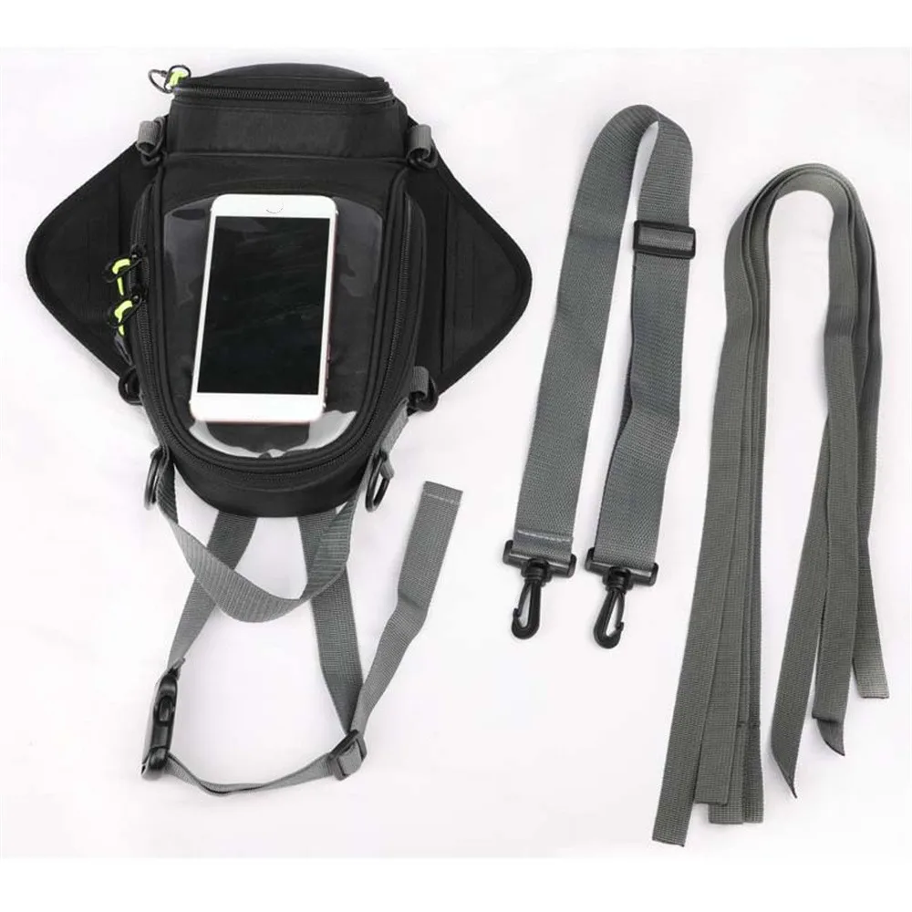 Motorcycle Oil Tank Storage Bag Touch Screen Phone Navigation Pocket Portable Multifunctional Fuel Tank Carry Pack Riding Parts