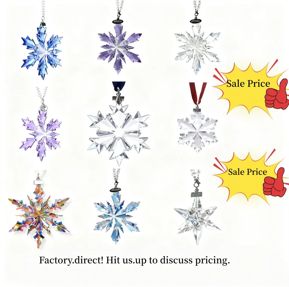Christmas Crystal Car Hanging Ornament - Festive Rearview Mirror Decoration & Interior Accessory