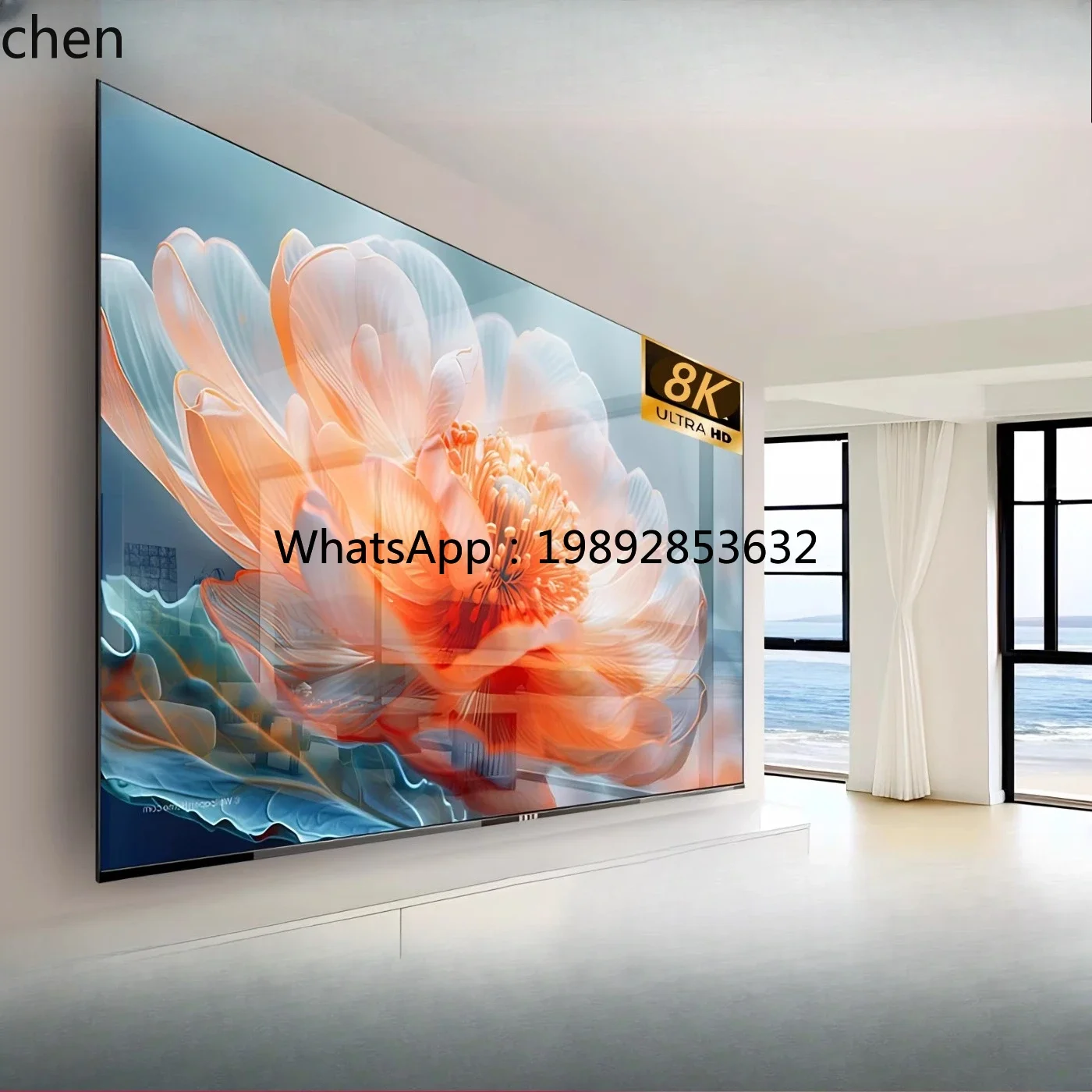 8K Ultra HD Home LCD 100inch TV 50/55/65/75/85 Smart Network 300inch Large Screen