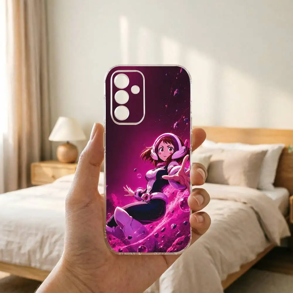Anime My Hero Academia  Phone Case For SamsungA10,12,20,21S,30,31,40,50,51,52,70,71 Transparent Cover Gift