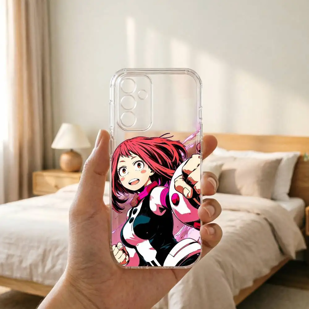 Anime My Hero Academia  Phone Case For SamsungA10,12,20,21S,30,31,40,50,51,52,70,71 Transparent Cover Gift