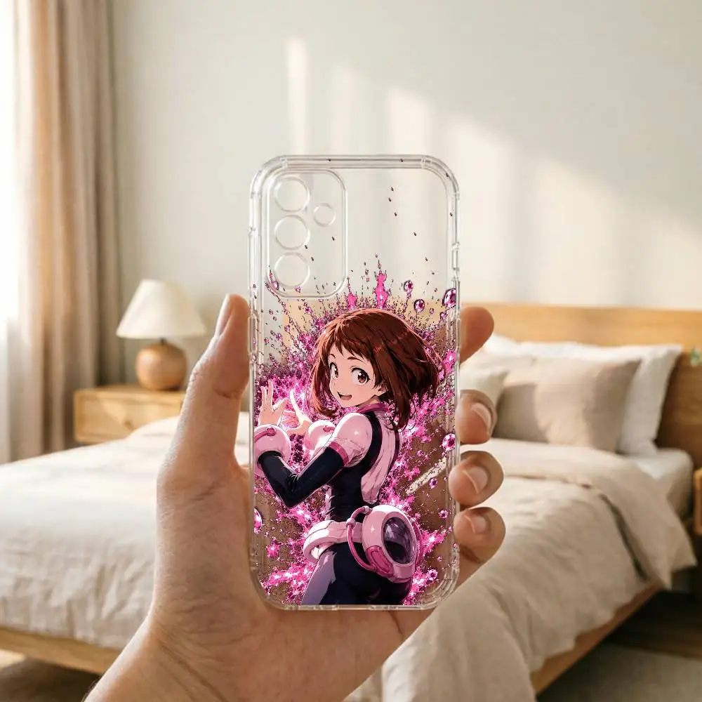 Anime My Hero Academia  Phone Case For SamsungA10,12,20,21S,30,31,40,50,51,52,70,71 Transparent Cover Gift
