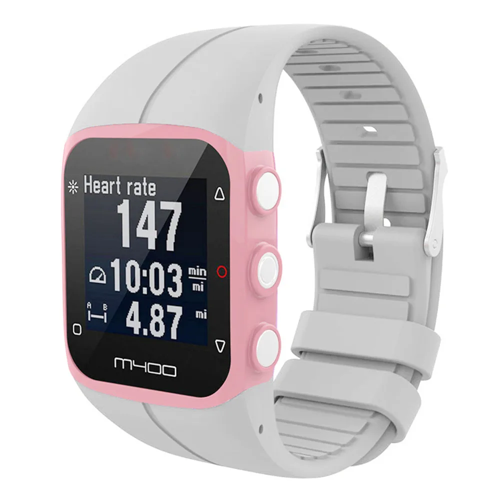 hero iand Silicone Wristband Strap For Polar M400 M430 GPS Sports SmartWatch Replacement Bracelet Watch StrapWristBand With Tool