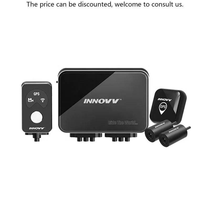 INNOVV Motorcycle Camera K7 Dashcam With Dual-channel Camera System/GPS/WiFi/EIS Technology For Touring And Roadmaster/Chieftain