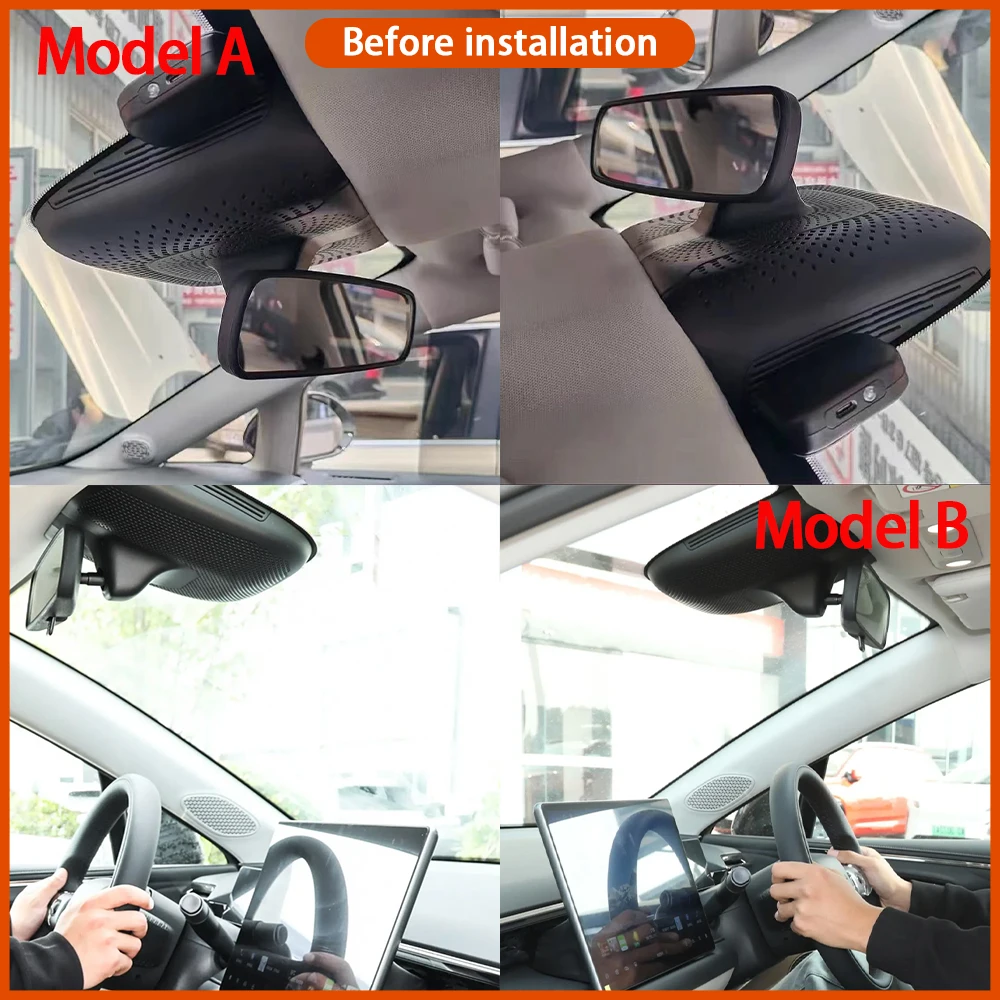 for GAC Aion RT 2024 2025 2026 Video Recorder 2160P 4K DVR Dash Cam Wifi OEM Camera 170° Wide Angle Loop Recording Night Vision