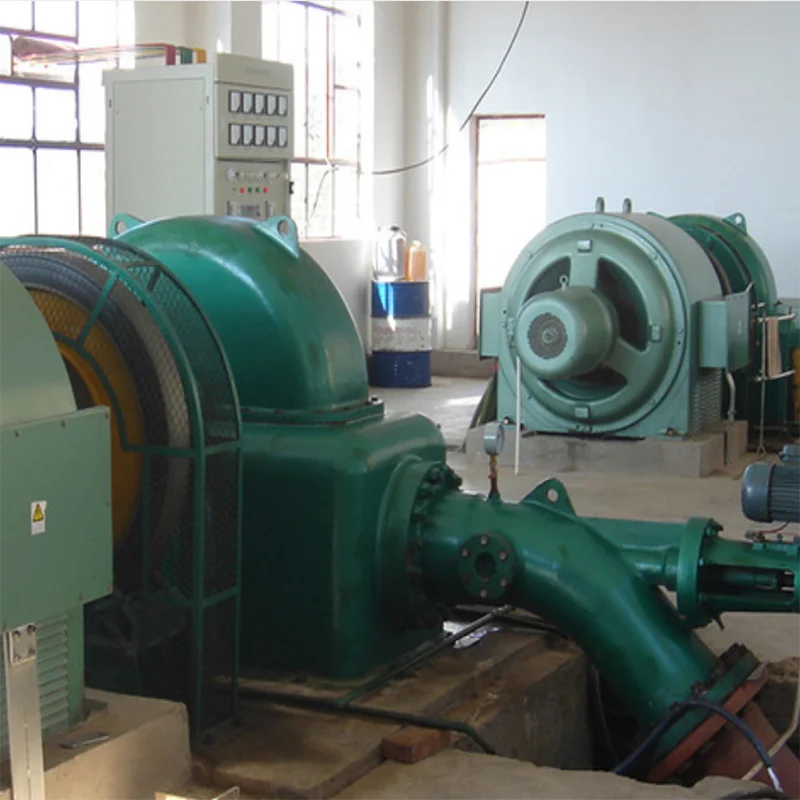 High Quality  Turbine Generators for Small Hydroelectric Power Plants