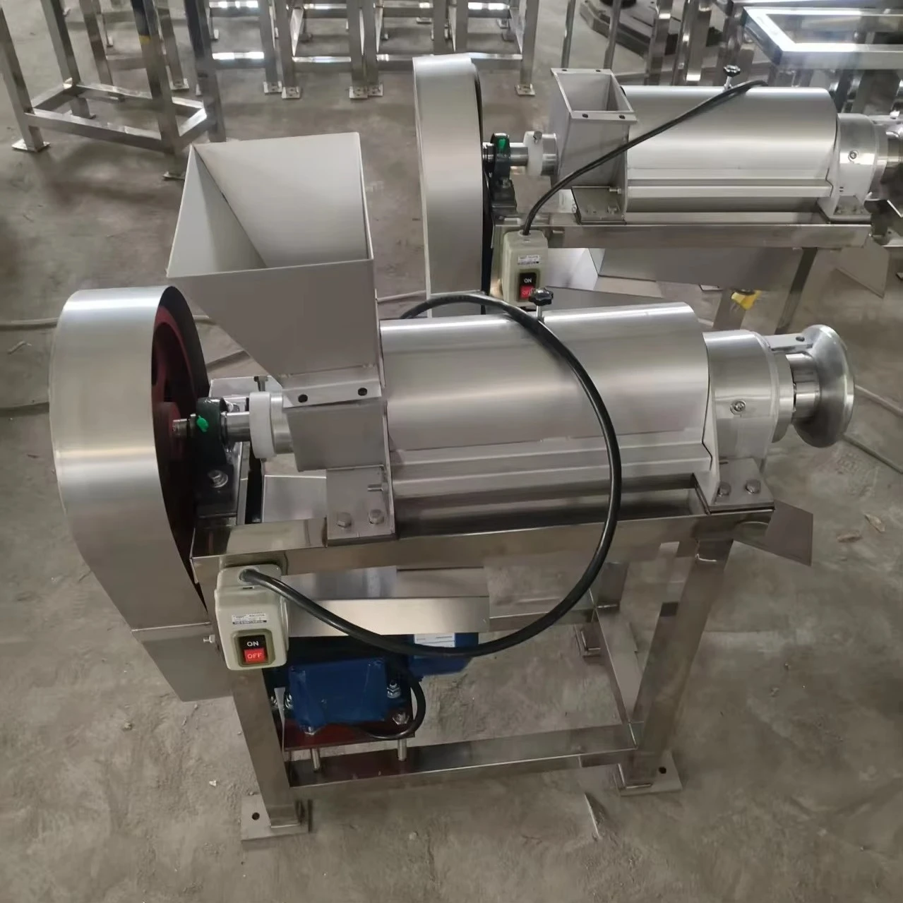 Industrial Fruit Juice Commercial Fruit Juice Plant Industrial Cold Press Juicer Machine