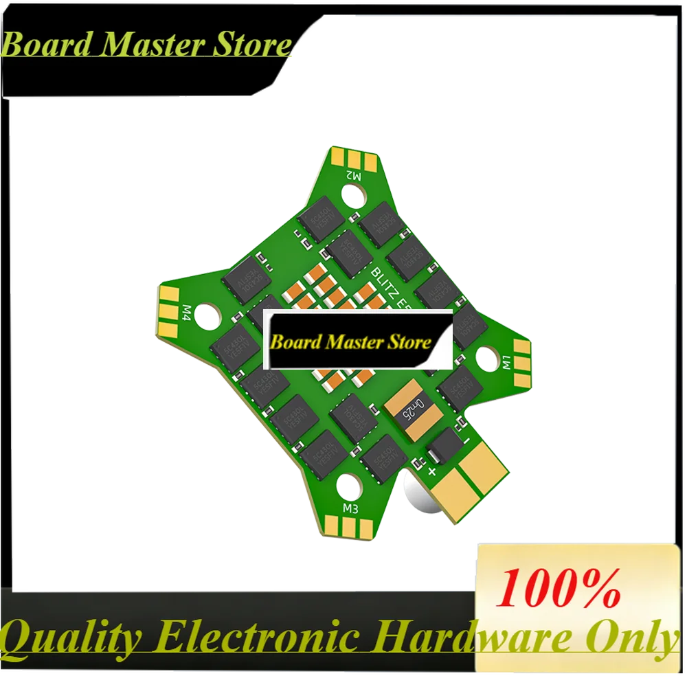 BoMasMiFlight BLITZ E55 4-IN-1 ESC 2-6S Support DShot150/300/600/MultiShot/OneShot For FPV Parts