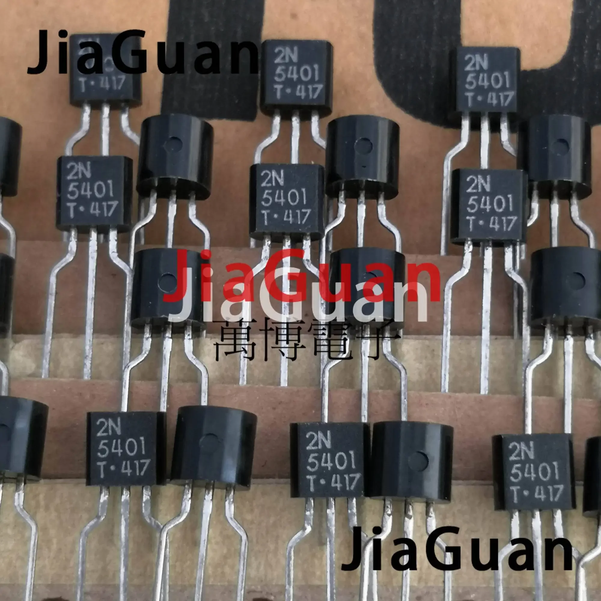 20Pair NEW Triode 2N5401 2N5551 TO-92 Transistor 5401 5551 Audio Power Amplifier Taping 2N5401/2N5551
