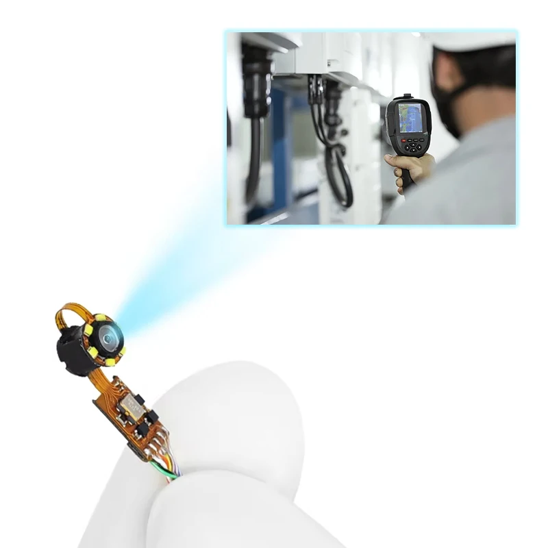 High Quality 2MP 1080P OV2740 Industrial Instrument Separate Type Wide Angle Side View Borescope Camera Module
