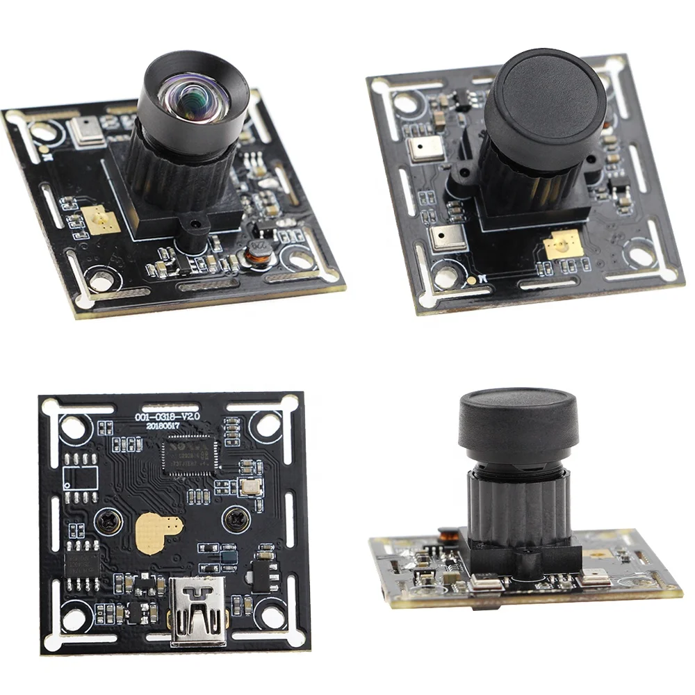 TOP quality 2 Mage Pixel CMOS 1080P PCB camera board AR0230 sensor hidden USB camera module with Dual Mic Micro