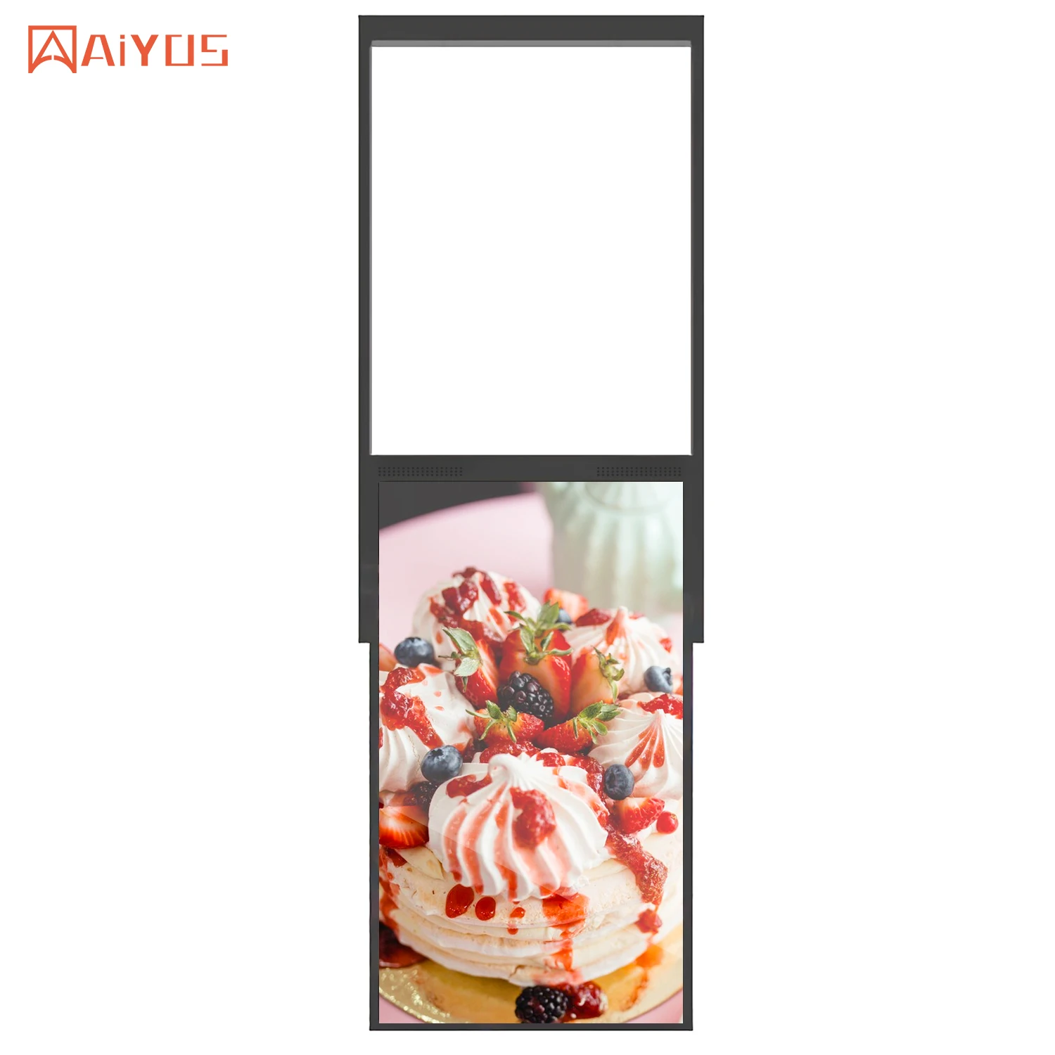 Double-sided Highlight Window Advertising Machine Shopping Center Hanging LCD Screen Commercial Digital Display