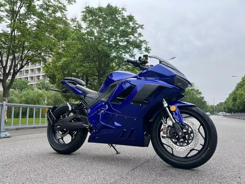 Newest 125km/h Super Speed 5000w Center Motor Racing Electric Motorcycle