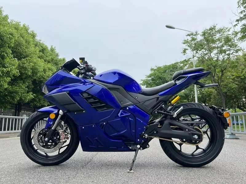 Newest 125km/h Super Speed 5000w Center Motor Racing Electric Motorcycle