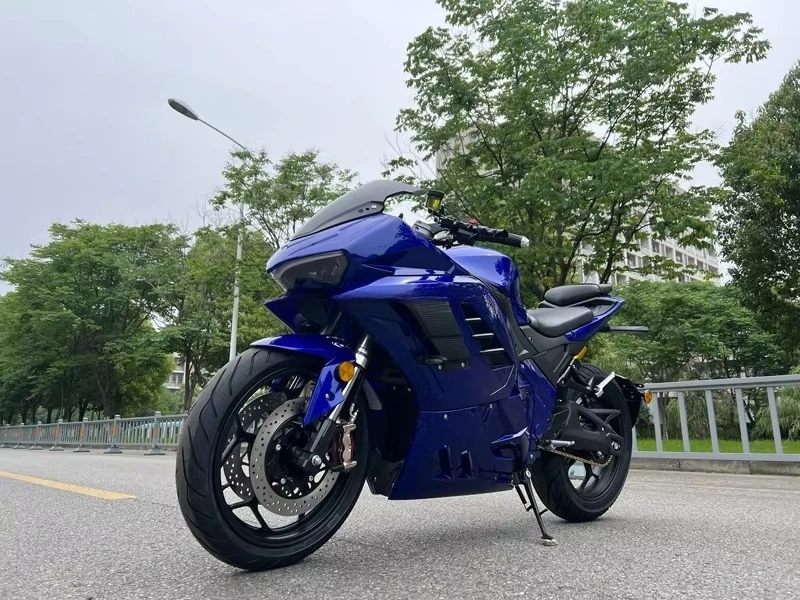 Newest 125km/h Super Speed 5000w Center Motor Racing Electric Motorcycle