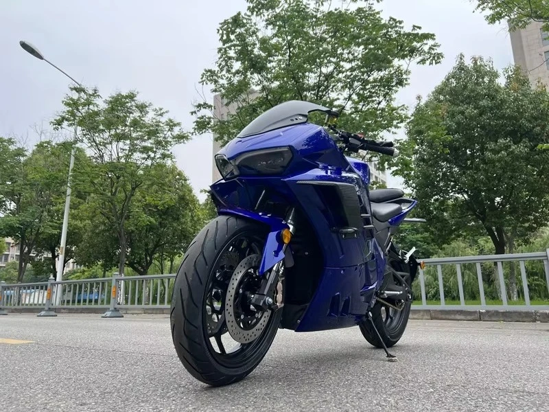 Newest 125km/h Super Speed 5000w Center Motor Racing Electric Motorcycle