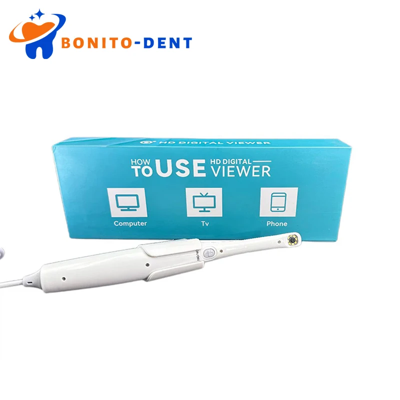 High Definition Intra Oral Camera 5mm-50mm Focus CMOS 8 LED Dental Exam Device for Intra Oral Examination