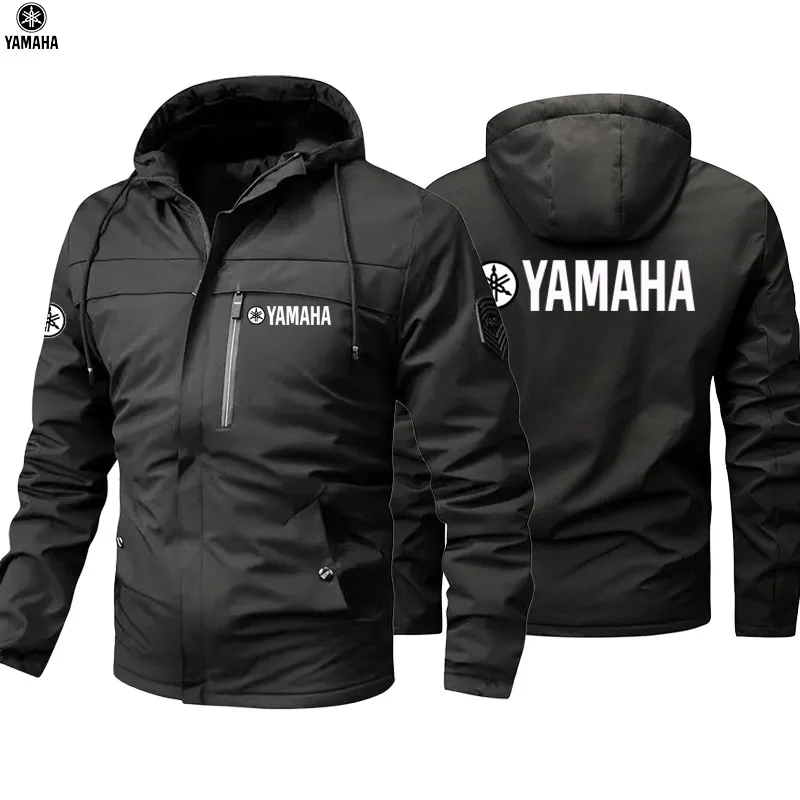Yamaha 2026 Spring/Summer Outdoor Jacket - Universal Men's and Women's Windproof and Waterproof Three-in-One Hooded Coat - Doubl