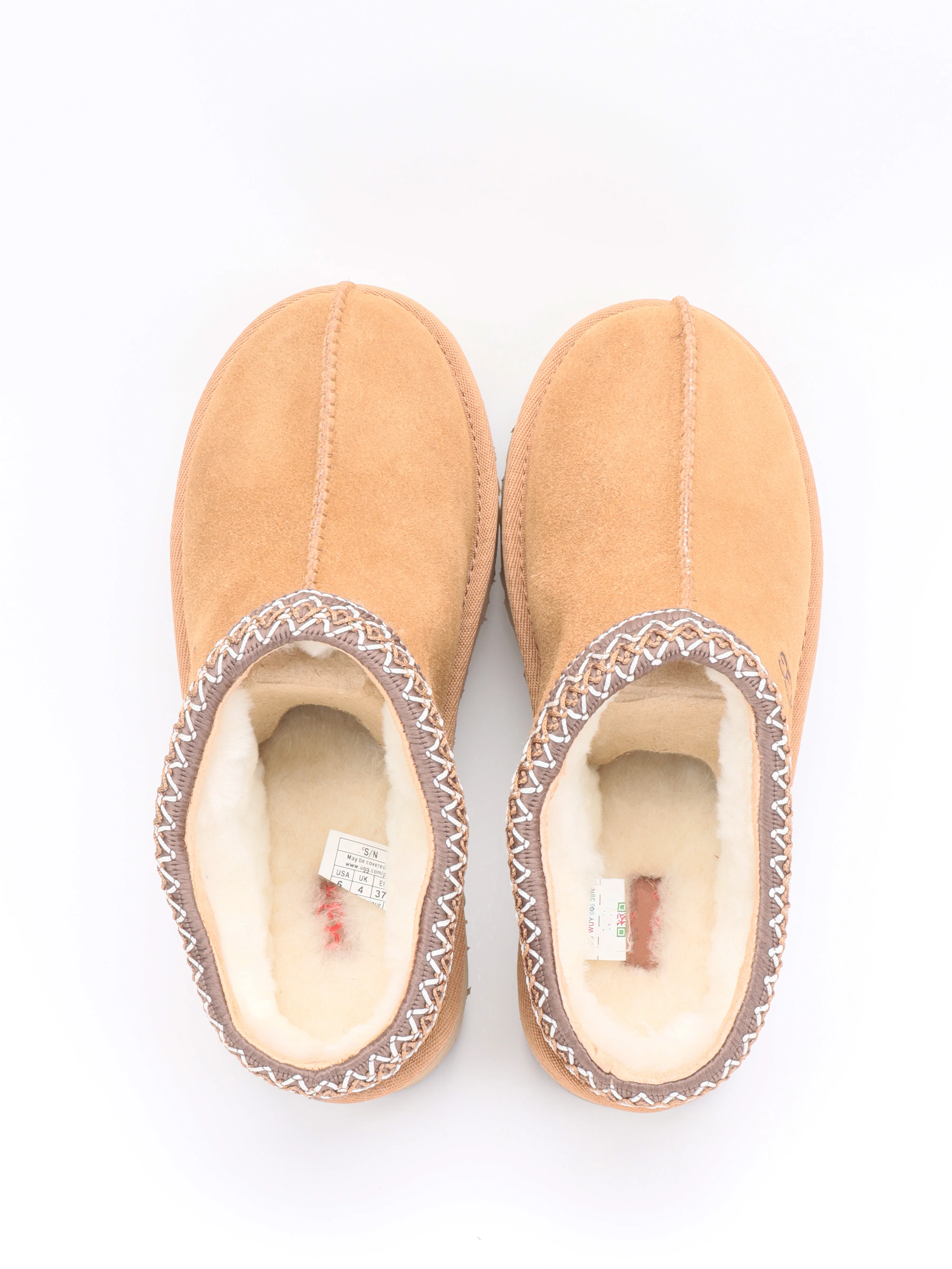 Women's Genuine Cow Suede Wool Lining Slippers Winter Warm Platform Mules EVA High-Elastic Sole Indoor Outdoor Slip-on Shoes