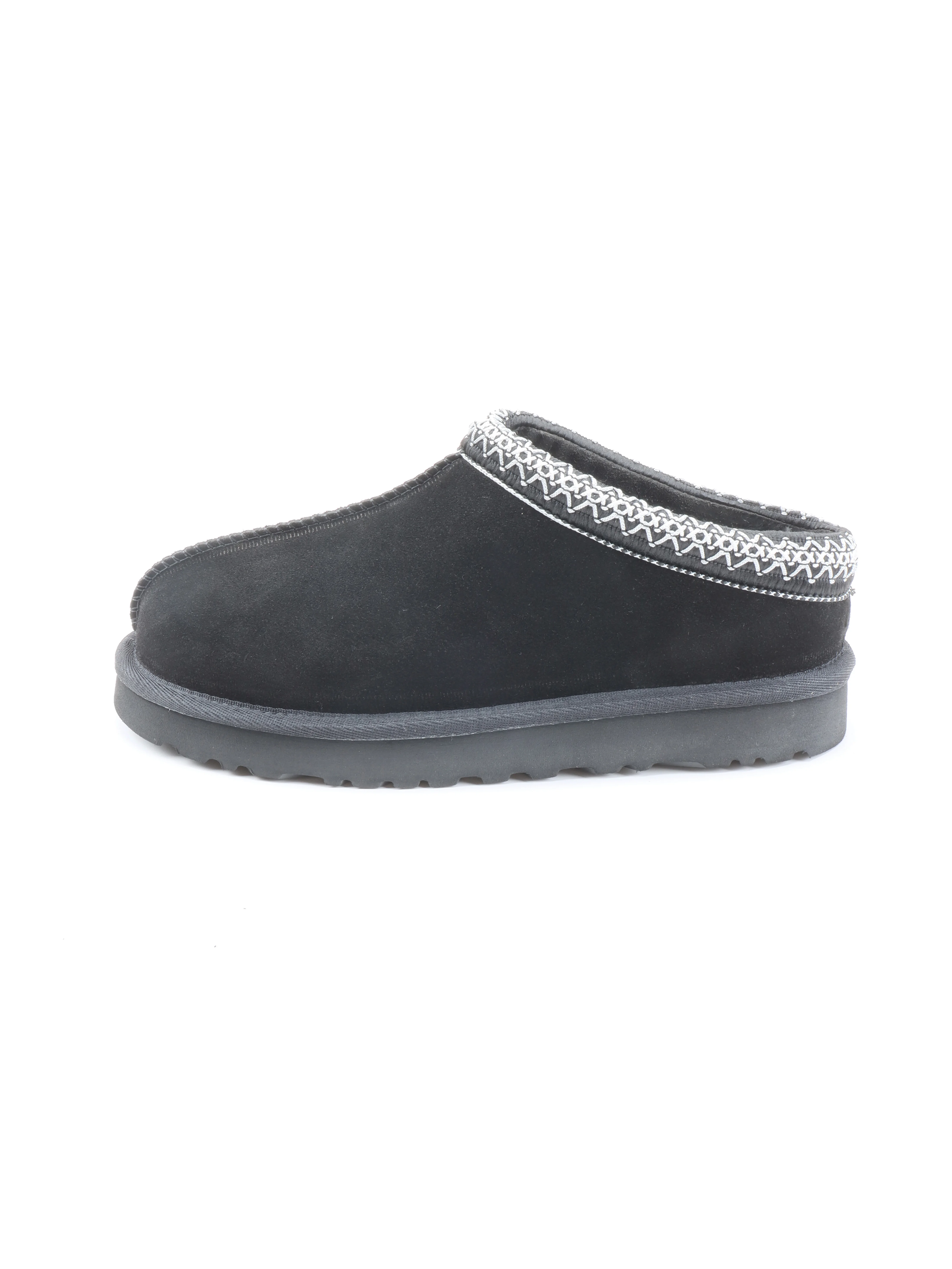 Women's Genuine Cow Suede Wool Lining Slippers Winter Warm Platform Mules EVA High-Elastic Sole Indoor Outdoor Slip-on Shoes
