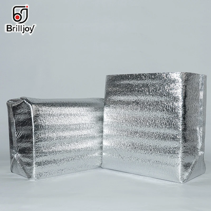 Hot 5Pcs Insulation Lunch Bag Aluminum Cooler Bags Waterproof Thicken Three-dimensional Thermal bag Picnic Food Delivery Pouch