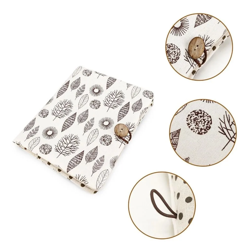 Cartoon Pattern Baby Diapers Storage Pouch Portable Multi-Compartment Stroller Storage Bags Foldable Soft