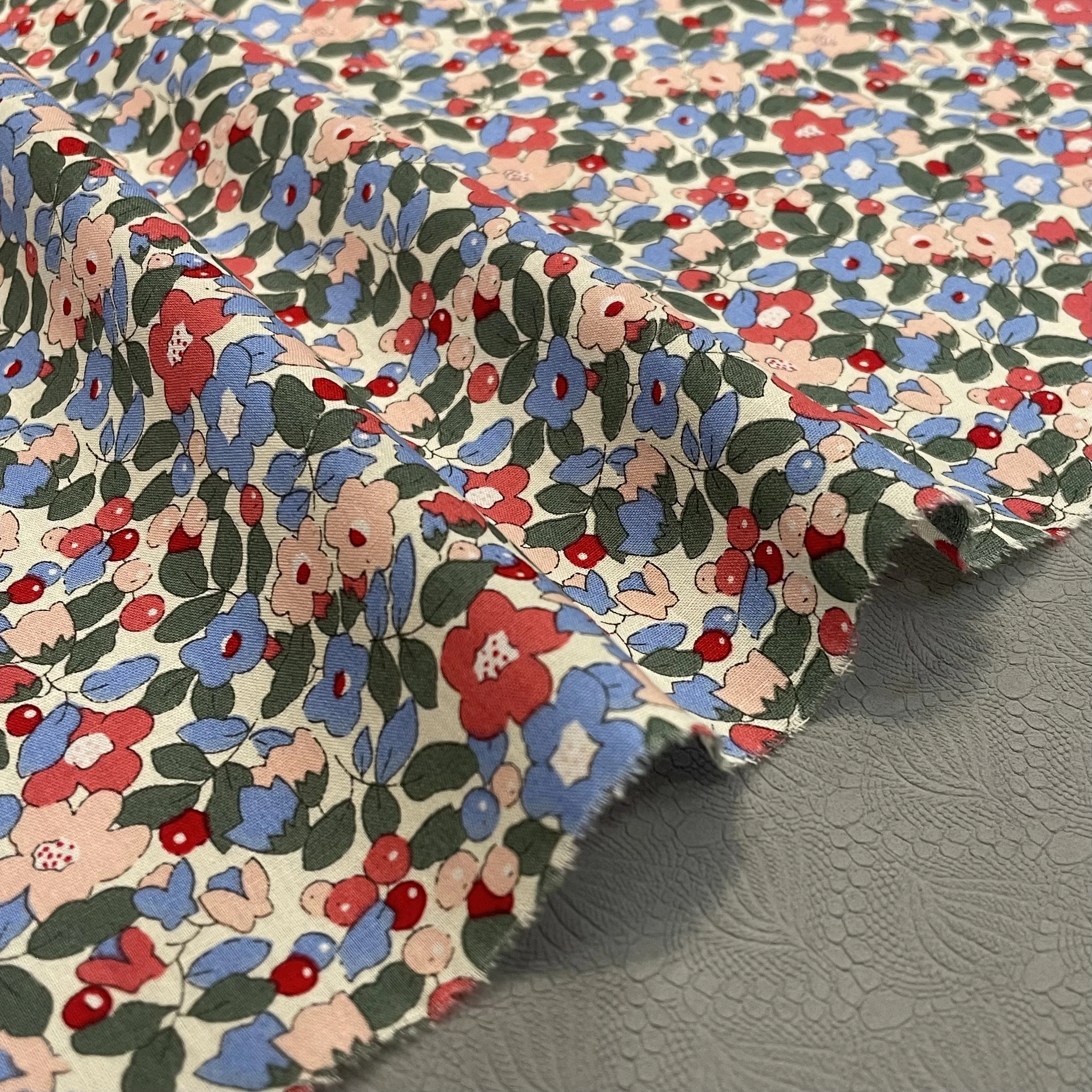 145x50cm Betsy Berry 40S Cotton Poplin Little Flower Sewing Fabric, Making Blouse Children Dress Handmade DIY Cloth 2023